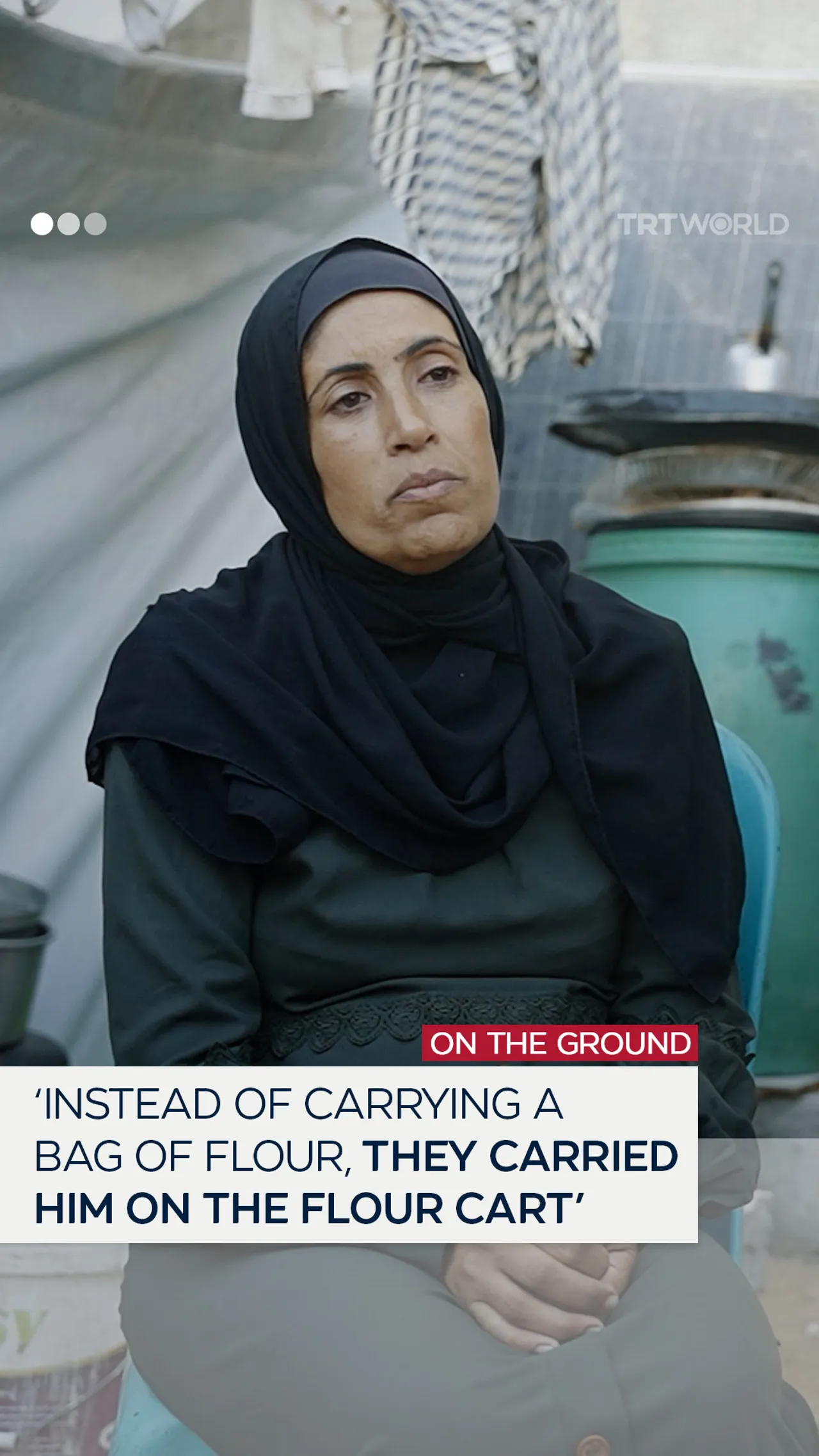 Palestinian boy killed while searching for flour