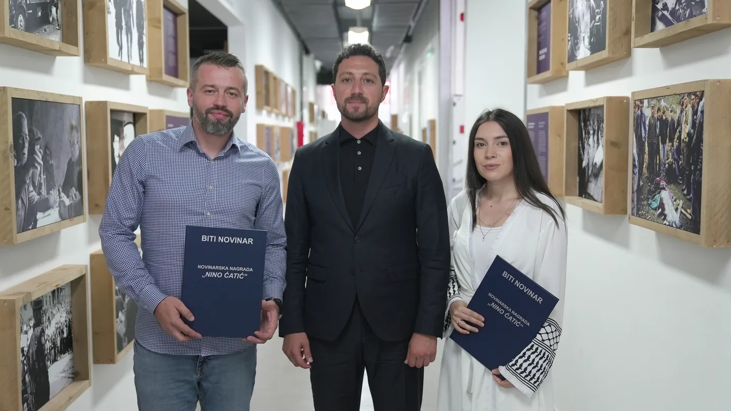 TRT Balkan dobitnik dviju novinarskih nagrada “Nino Ćatić” za priče iz Srebrenice