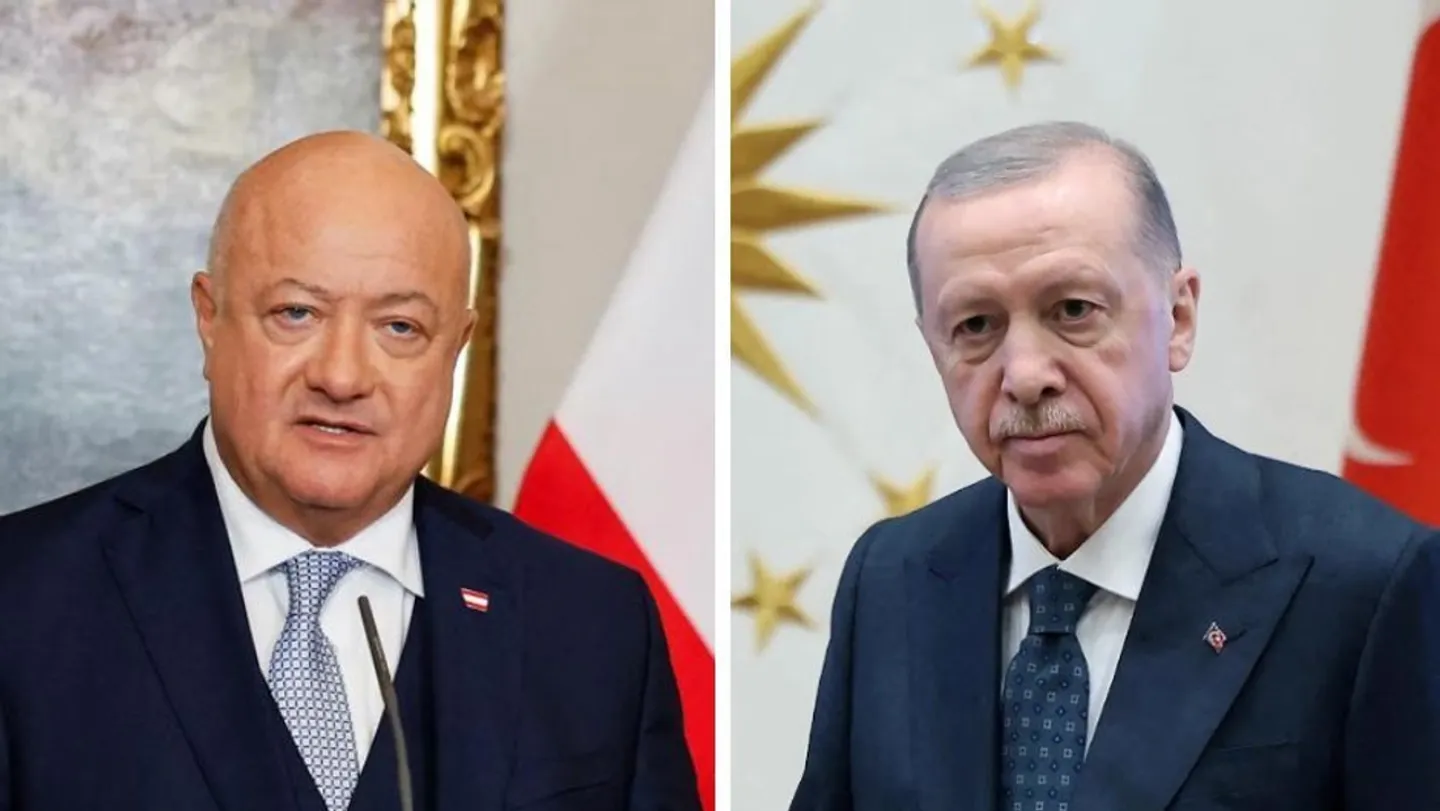 مؤكداً جهود تركيا لإنهاء الحروب.. الرئيس أردوغان يبحث مع المستشار النمساوي قضايا ثنائية ودولية