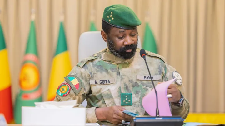 Mali's Goita signs law approving extension of his transitional presidency