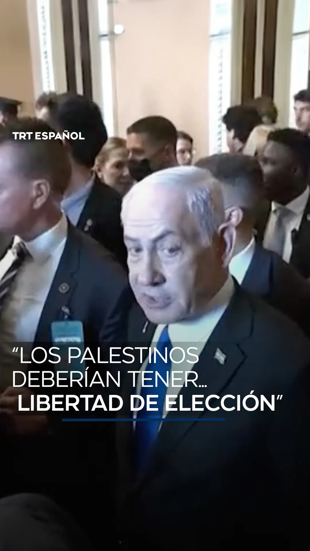 "Los palestinos deberían tener... libertad de elección"
