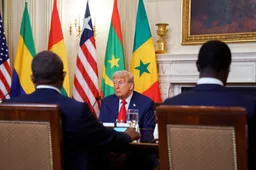 Liberia says 'no offence taken' over Trump's praise of president's English