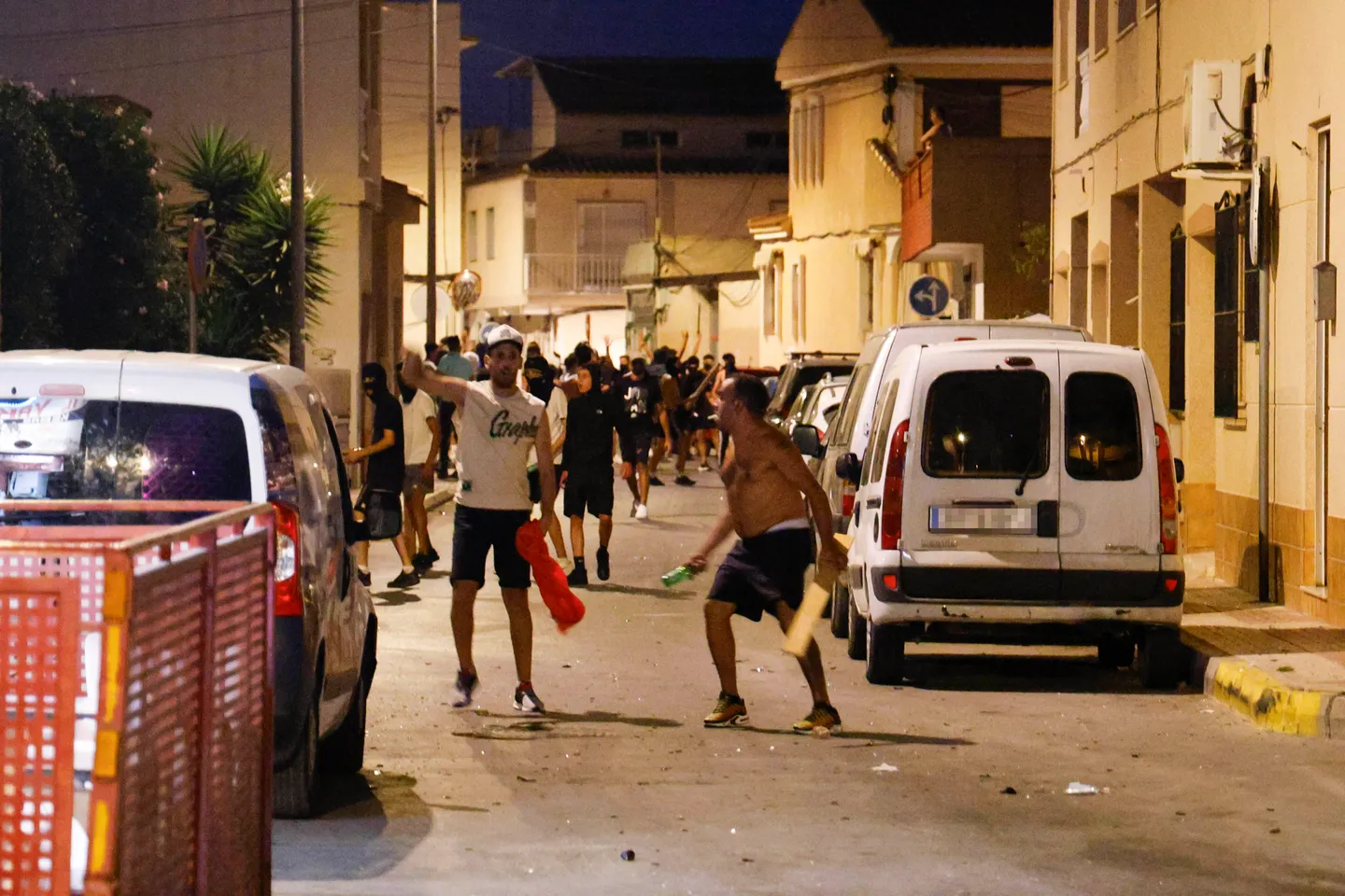 Ausschreitungen gegen Migranten in spanischem Ort