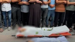 Israel took his first and last breath, jailed him before he was born, now killed him