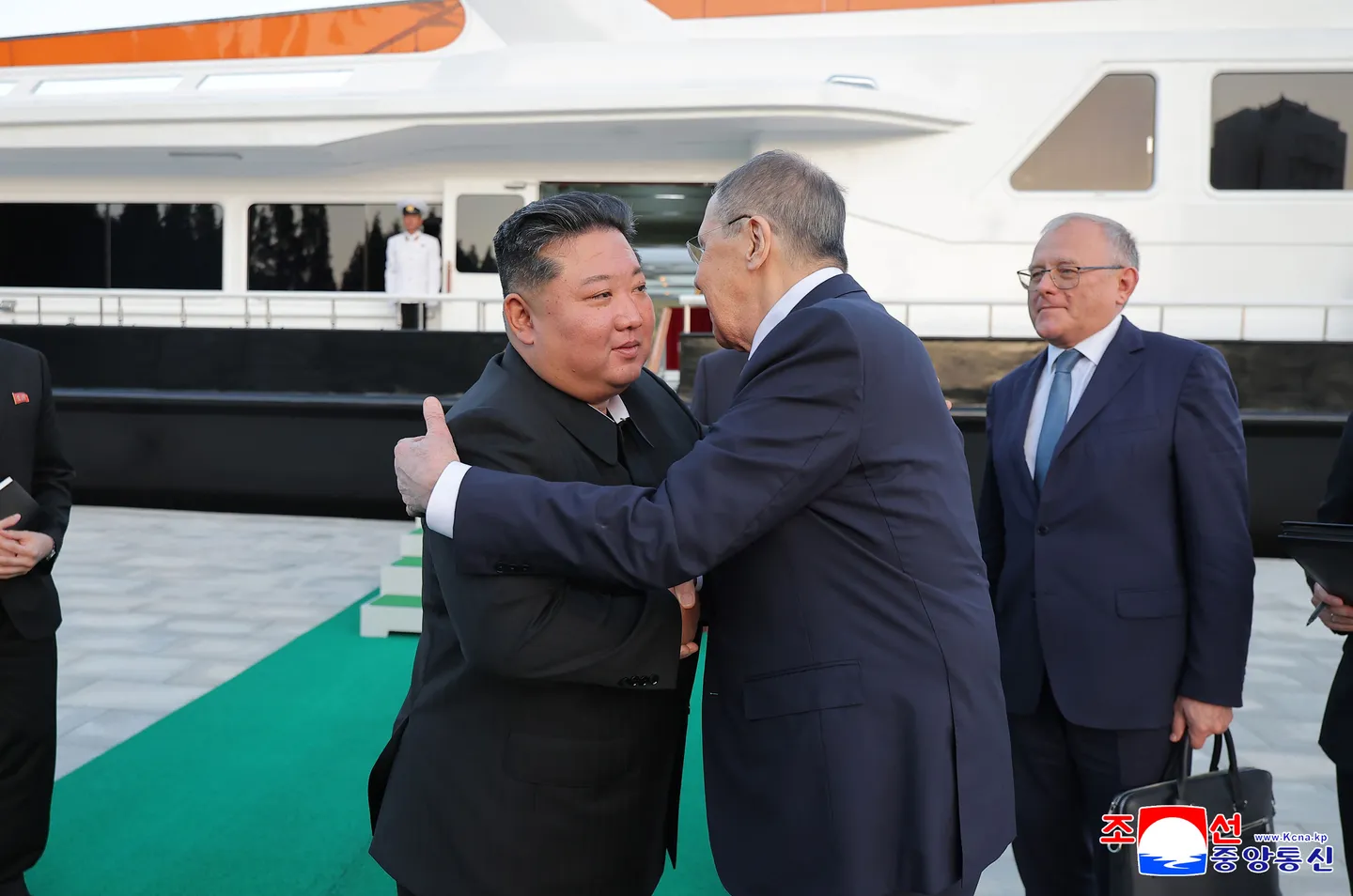 Russischer Außenminister Lawrow trifft Nordkoreas Machthaber Kim Jong Un
