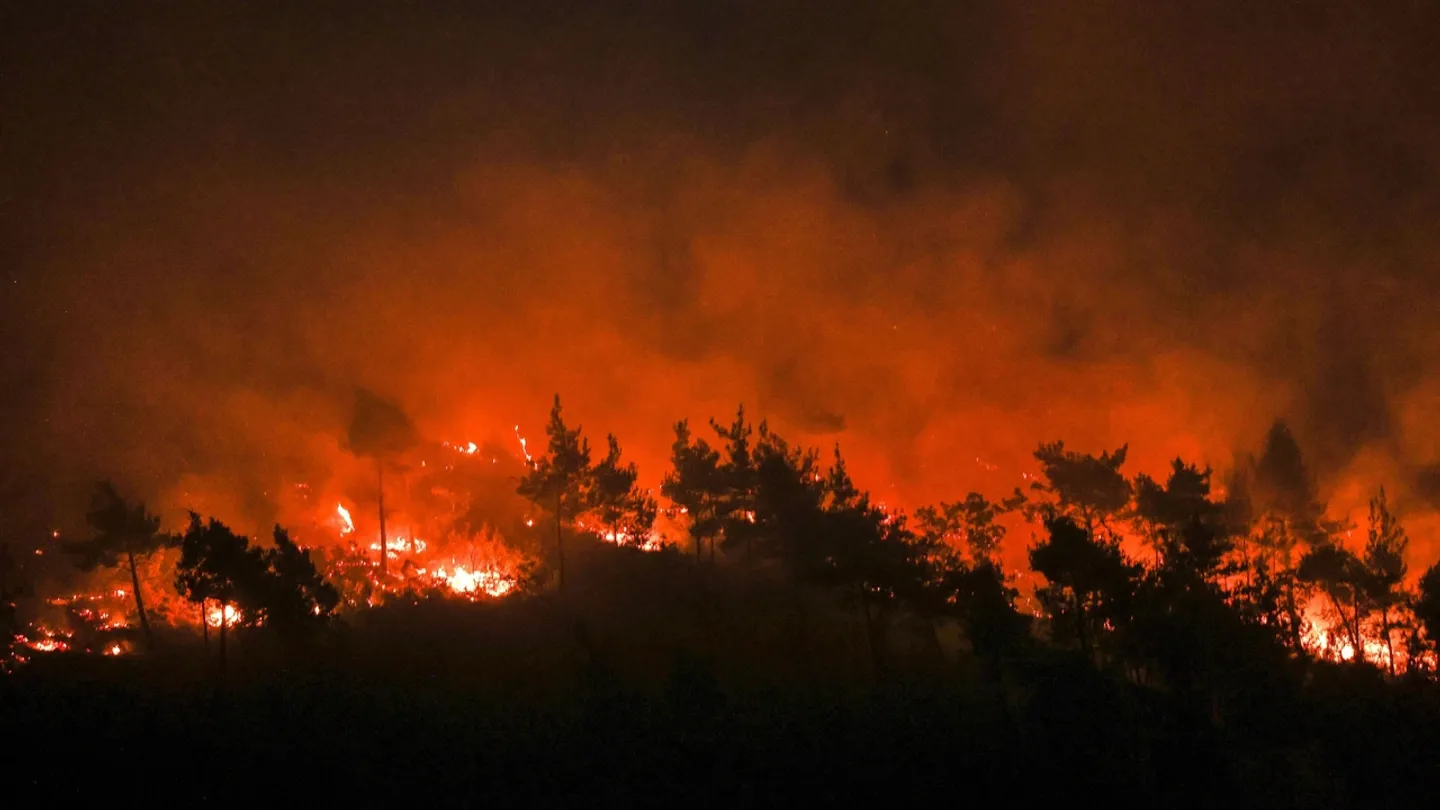 Wildfires continue to spread in southwestern Libya