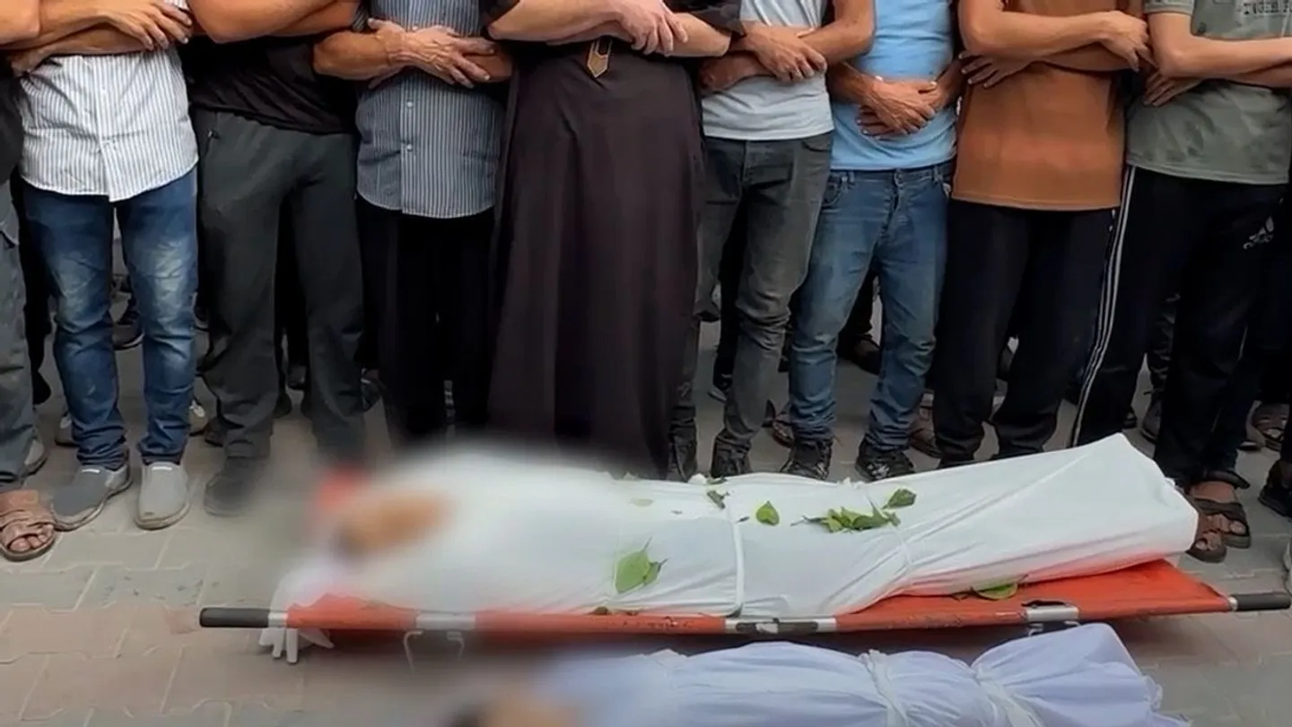 Israel took his first and last breath, jailed him before he was born, now killed him
