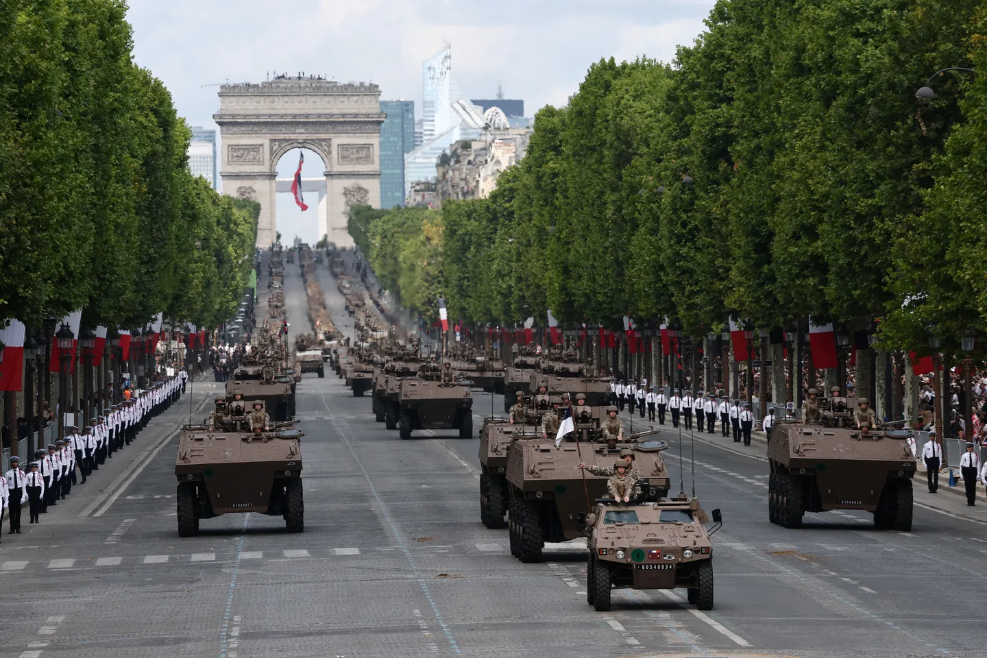 France: un 14-Juillet sous le signe de la "crédibilité" de l'armée face à "un monde plus brutal"