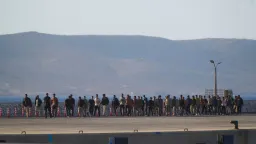 More than 100 migrants freed in Libya after being held captive by gang, officials say