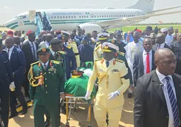 Body of former President Buhari arrives in Nigeria for burial