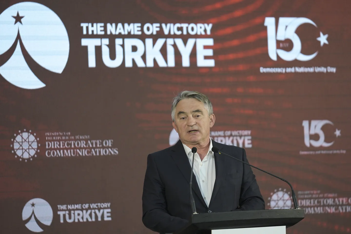 Željko Komšić: Građani Turkiye 15. jula branili su demokratiju i vlastiti izbor