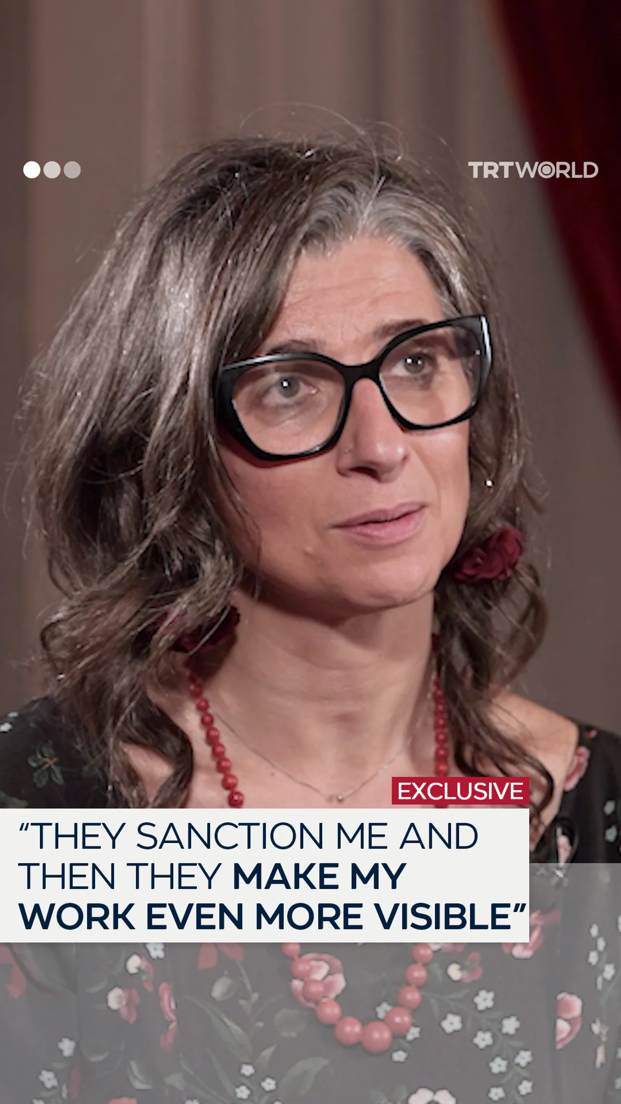 UN Special Rapporteur Francesca Albanese on US-imposed sanctions