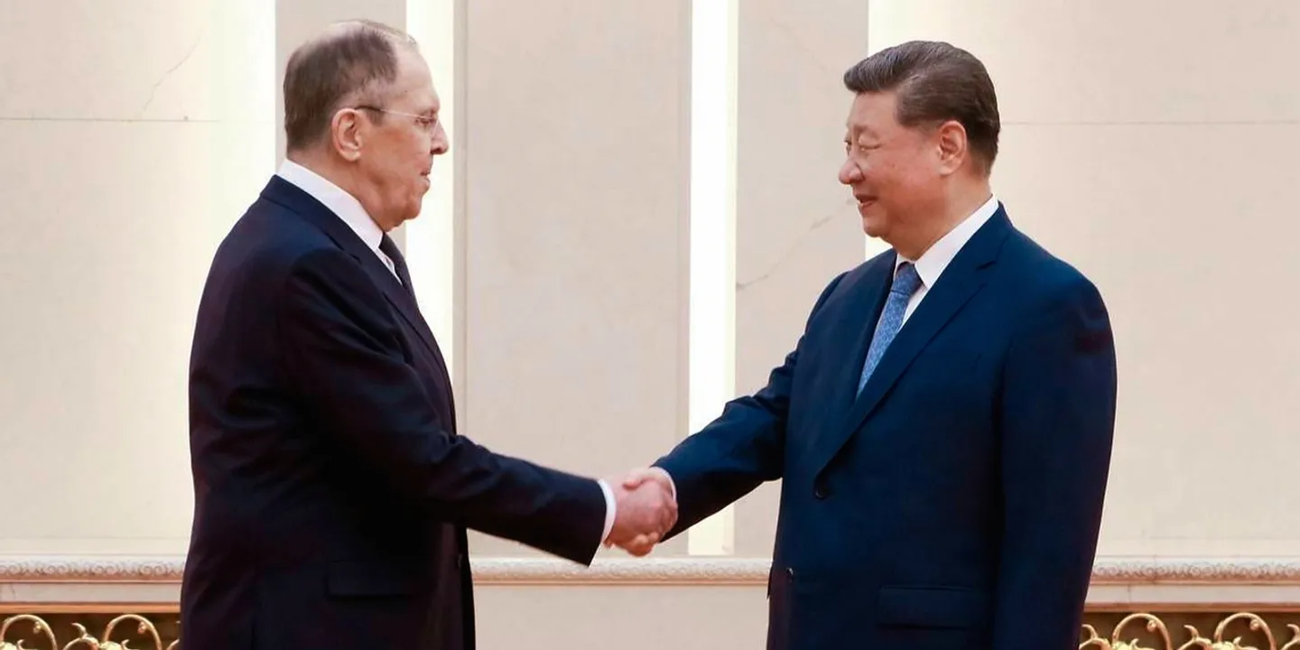 Lavrov, da Rússia, reúne-se com o Presidente chinês, Xi Jinping, diz a Rússia