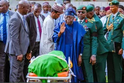 An binne tsohon shugaban Nijeriya Muhammadu Buhari a gidansa da ke Daura