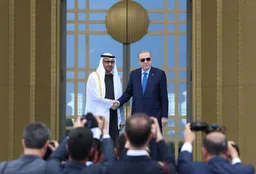 Erdoğan pret homologun nga Emiratet e Bashkuara Arabe, Al Nahyan