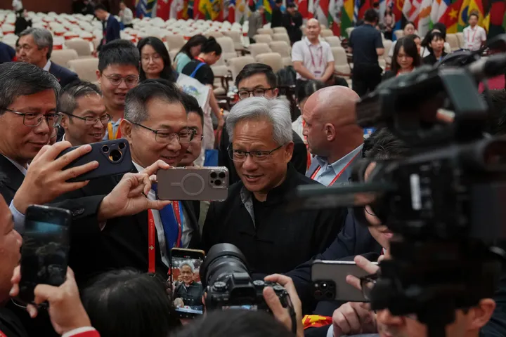 Nvidia's Huang says 'doing our best' to serve Chinese market