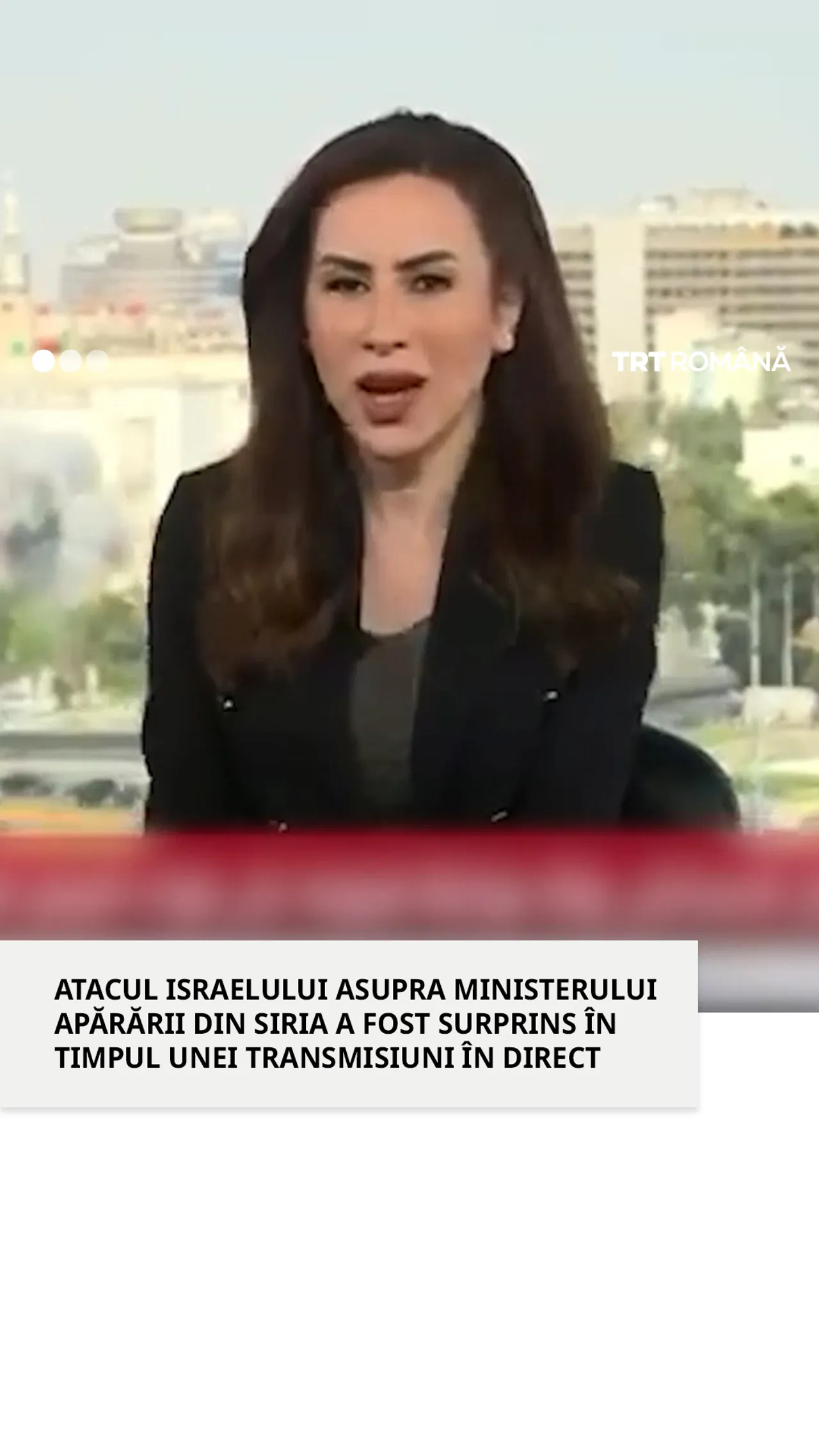 Israel a lovit sediul Ministerului Apărării din Siria