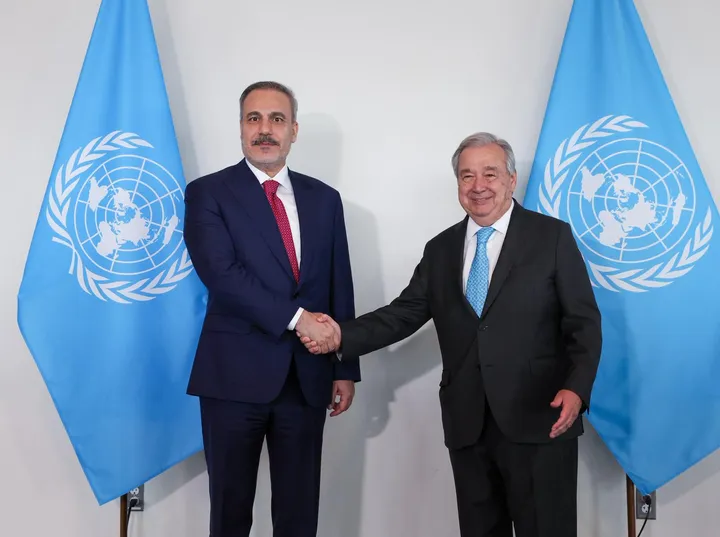 Ministri i Jashtëm turk takohet me Sekretarin e Përgjithshëm të OKB-së në New York