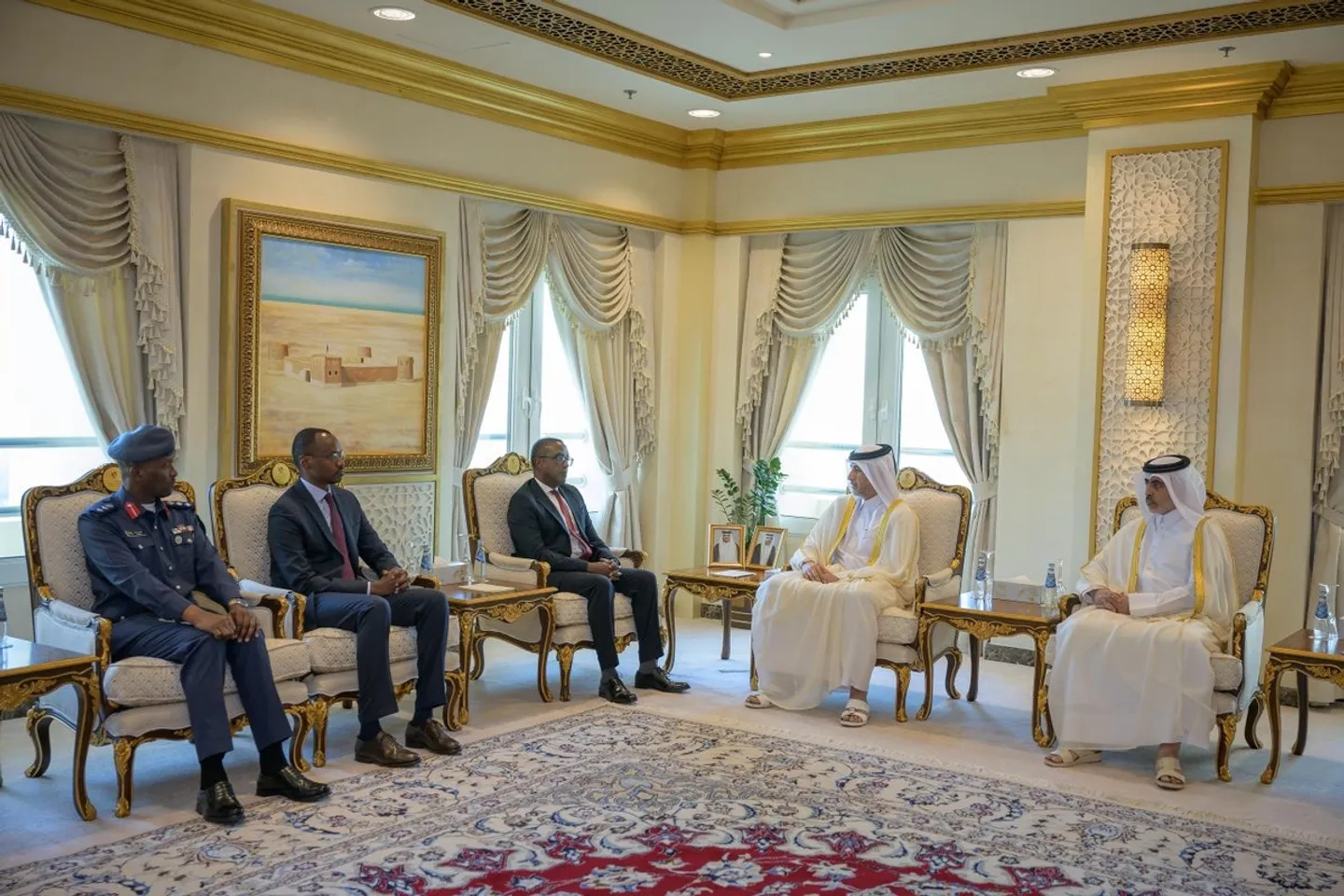 Wasiiru Dowlaha Arrimaha Gudaha oo la kulmay Wasiirrada Arrimaha Gudaha ee Rwanda iyo DRC
