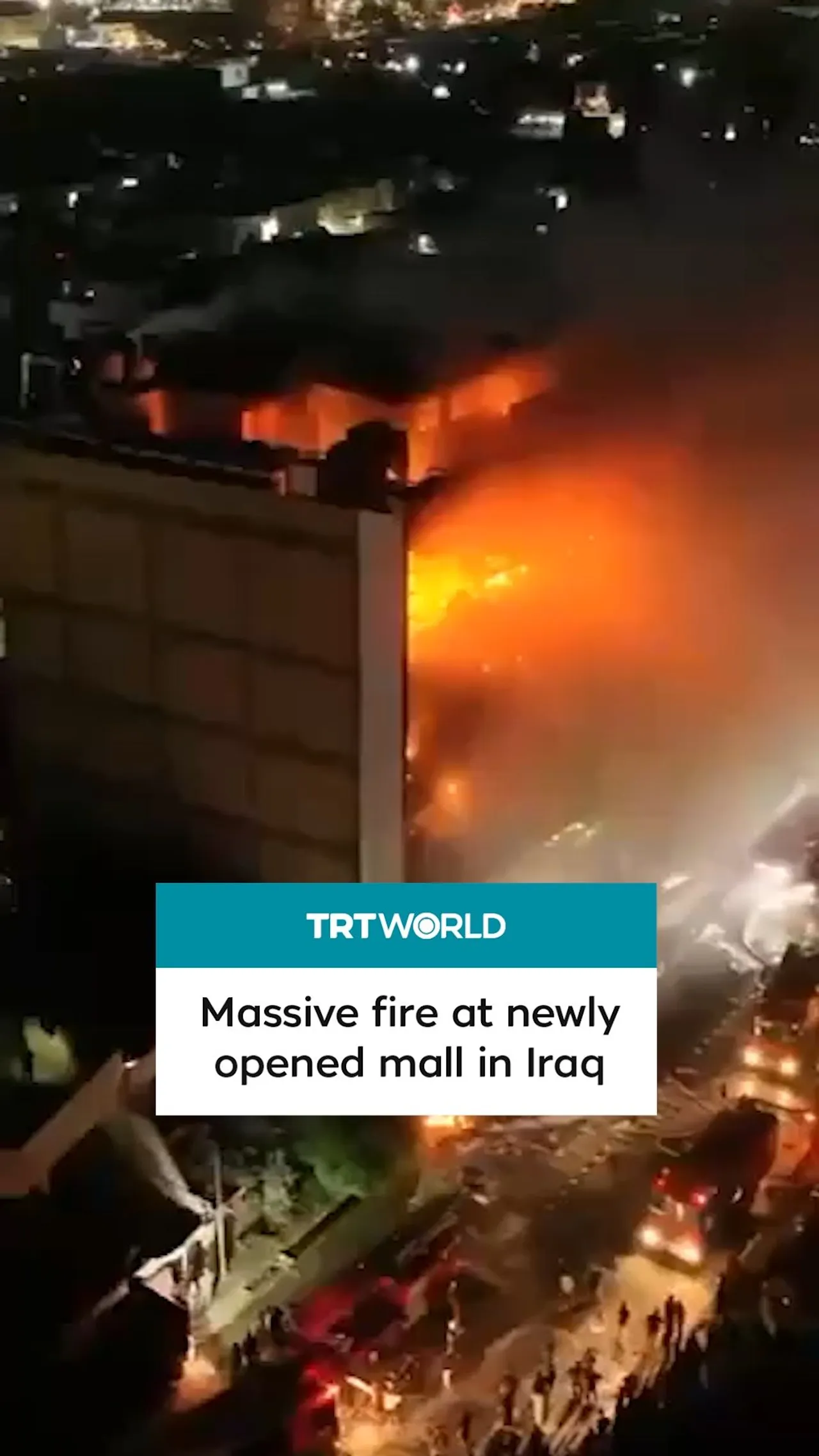 At least 60 people dead in Iraq mall fire