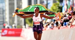 La championne kényane Chepngetich, recordwoman du monde, suspendue pour dopage