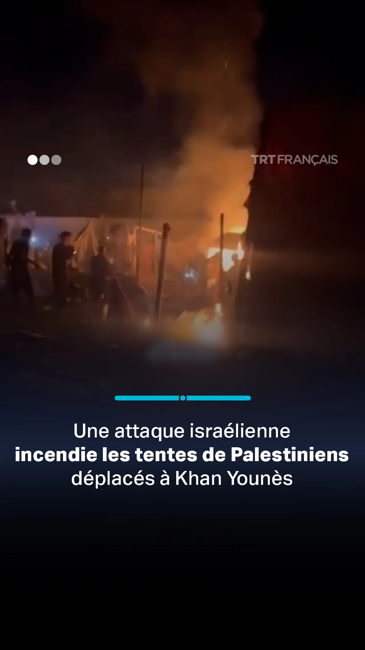 Une attaque israélienne tue cinq Palestiniens dans leurs tentes à Khan Younès