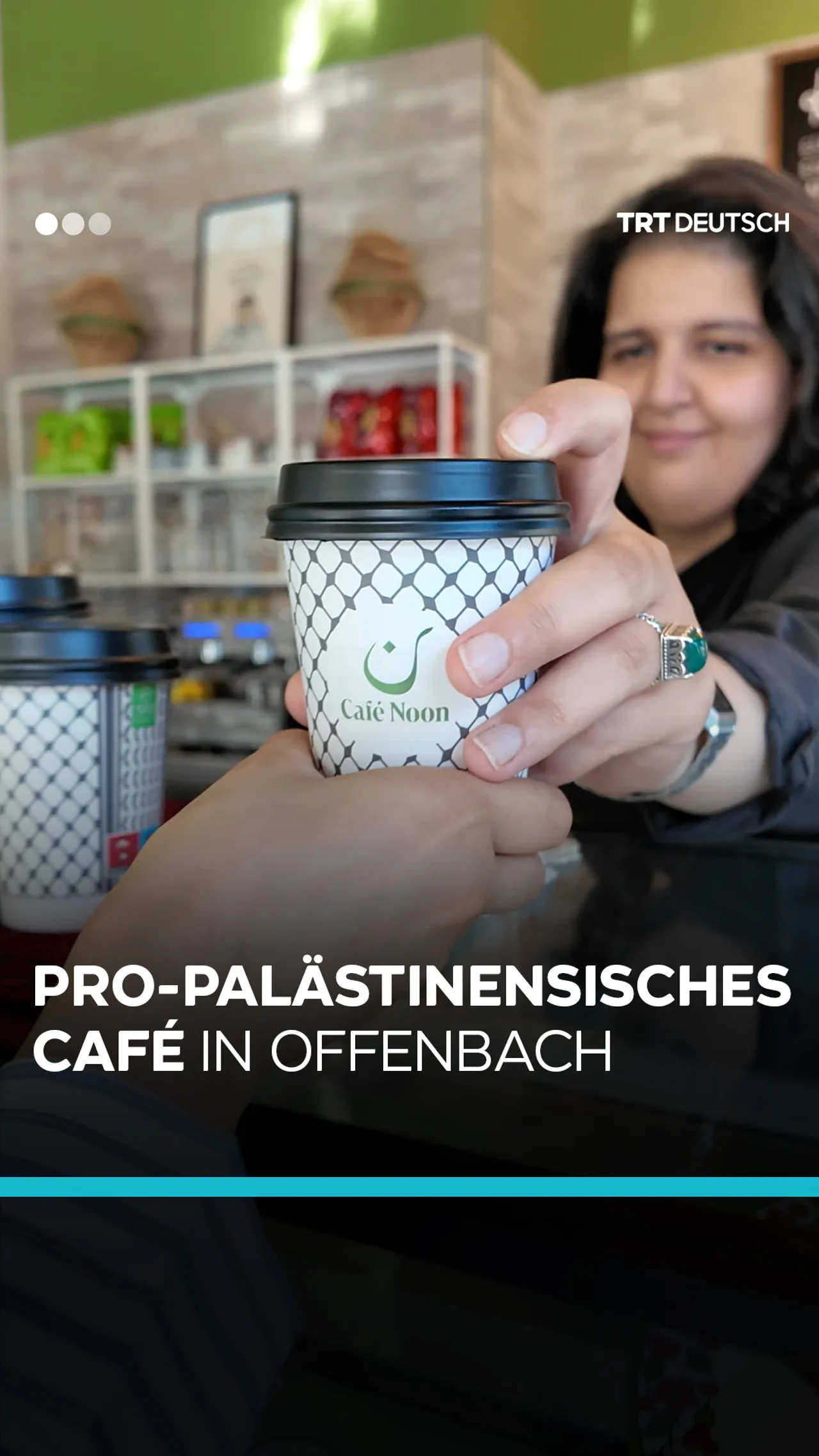 Pro-palästinensisches Café in Offenbach