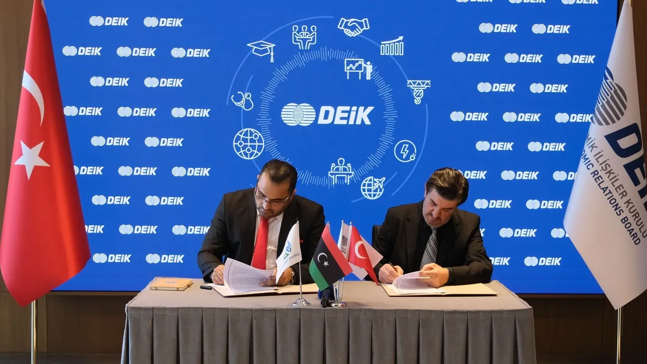 A Türkiye e a Líbia assinam um acordo sobre minas, energia e infra-estruturas