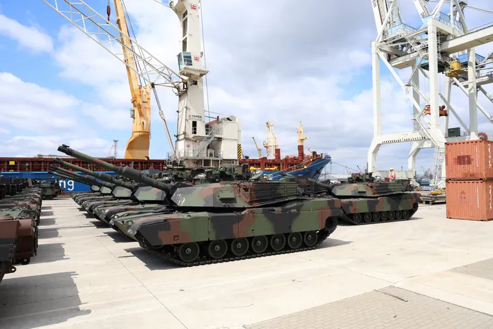 Australia delivers most pledged Abrams tanks to Ukraine