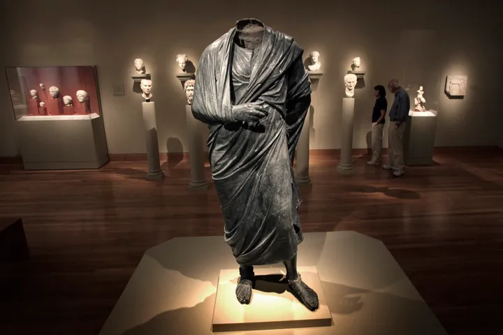 Türkiye recovers Roman Emperor Marcus Aurelius statue after 65 years
