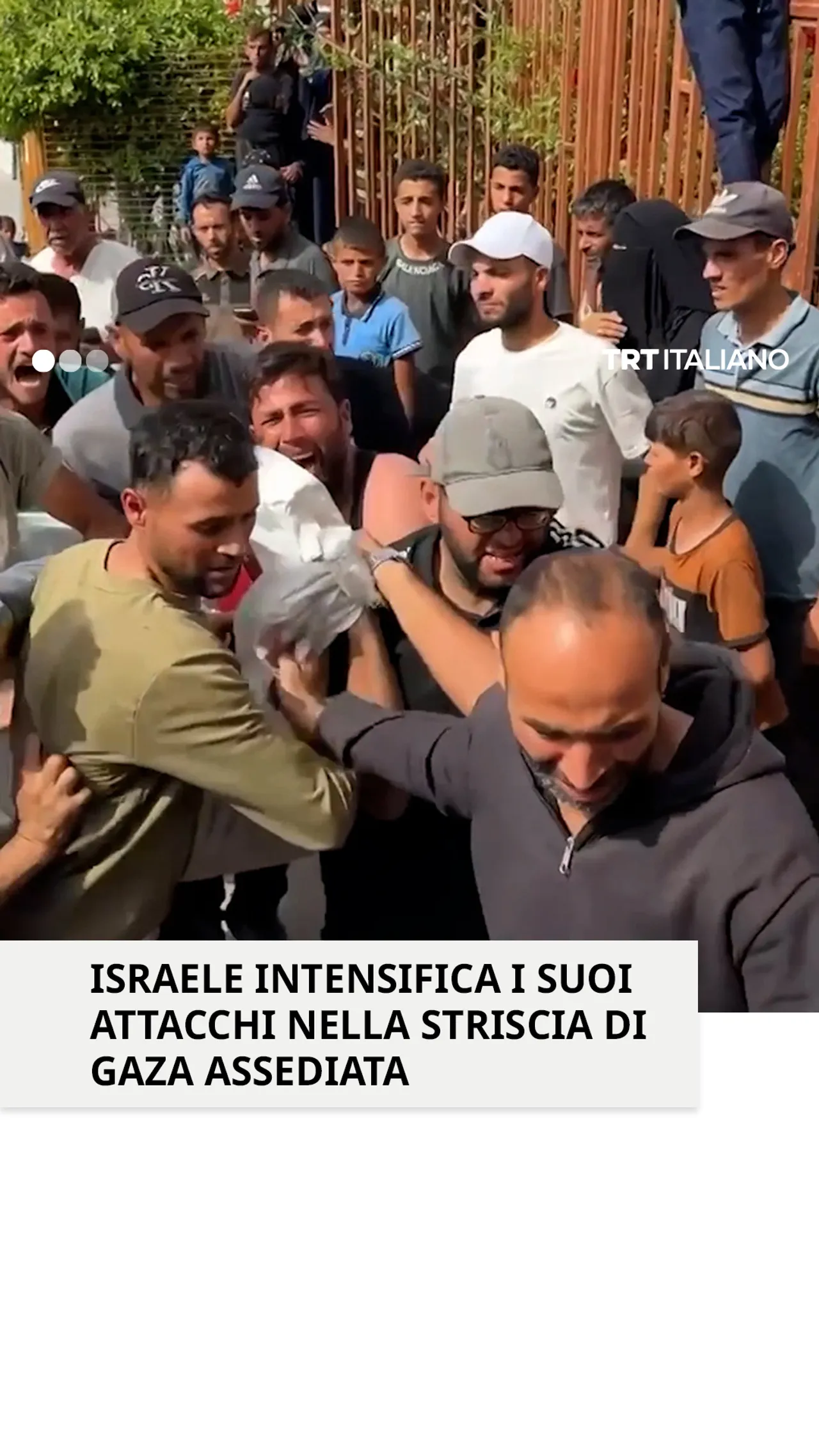 Israele intensifica i suoi attacchi nella Striscia di Gaza assediata