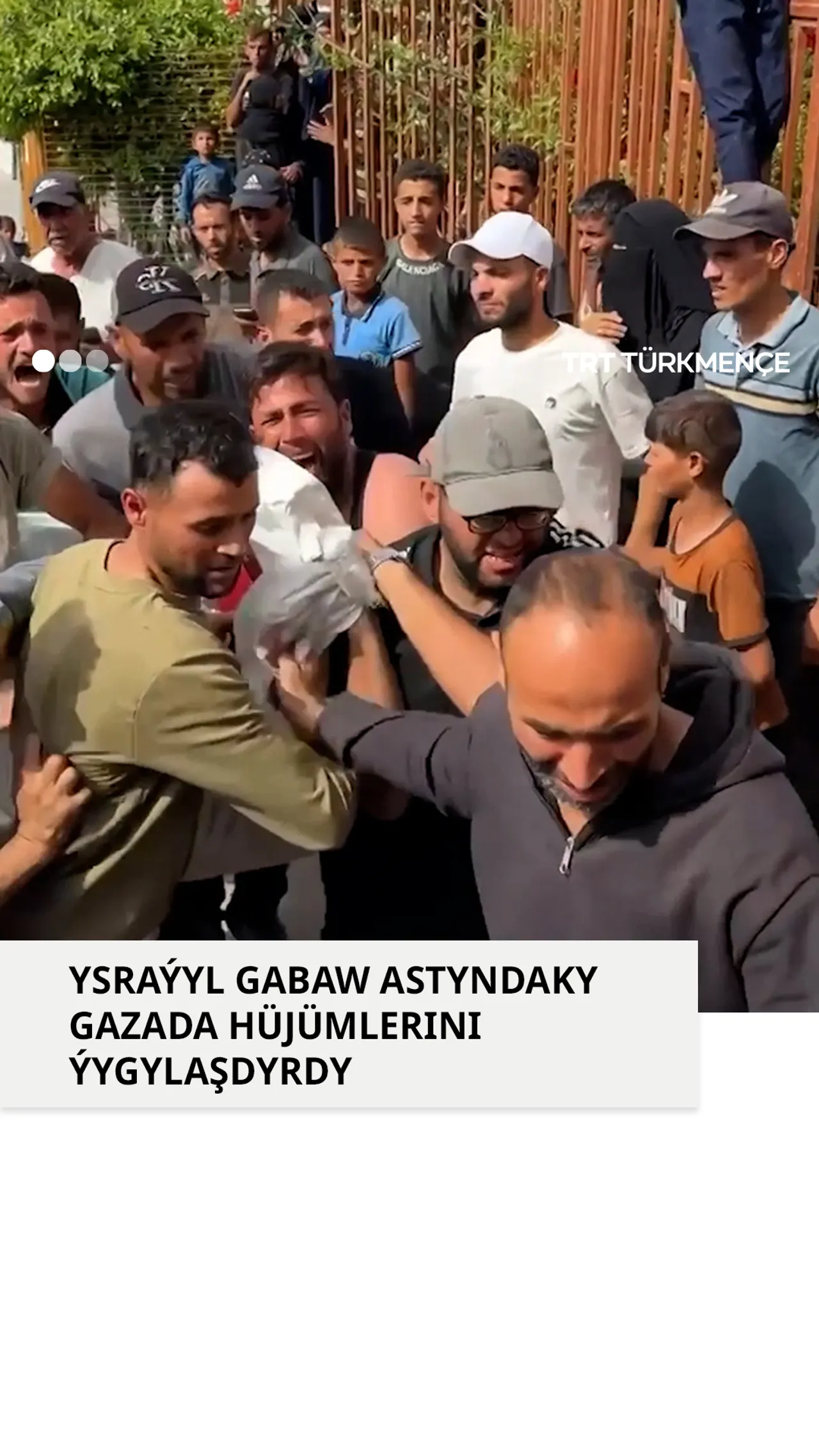 Ysraýylyň goşunynyň Gazada ýygjamlaşdyran hüjümlerinde azyndan 79 palestinli ýogaldy