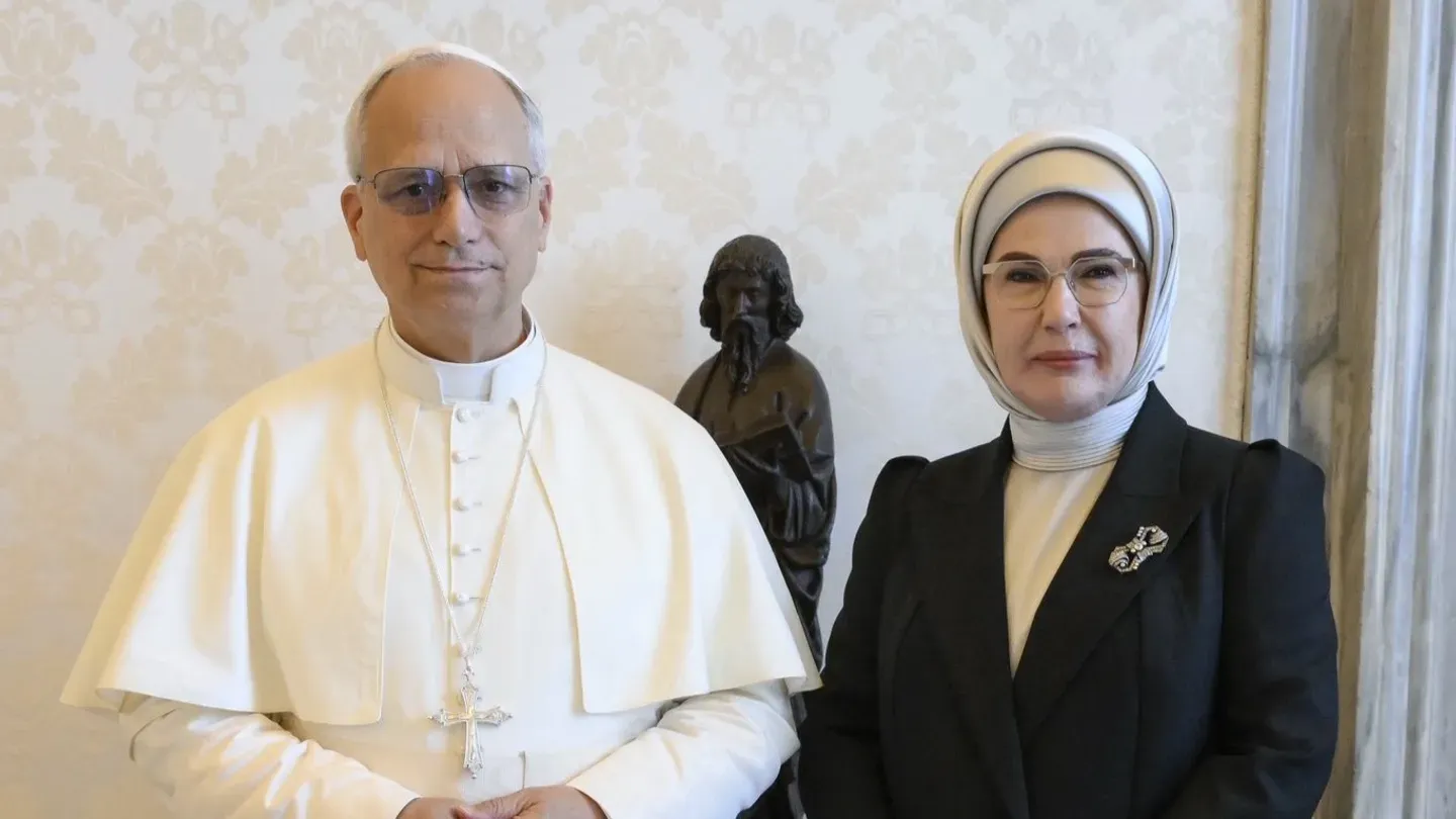 Emine Erdogan akutana na Papa Leo wa 14, ataka msimamo thabiti wa Kikristo kuhusu kumaliza machafuko