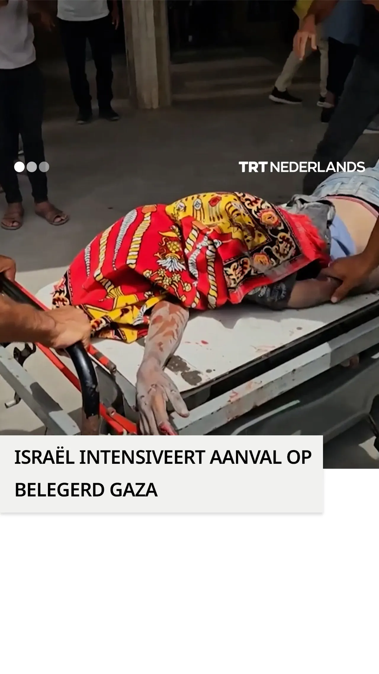 Minstens 79 Palestijnen gedood terwijl Israëlisch leger aanvallen op Gaza intensiveert
