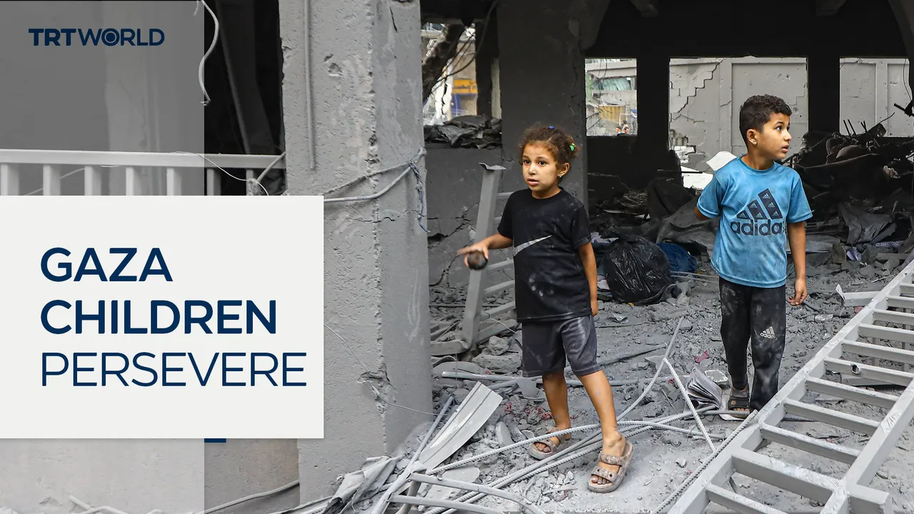 Gaza tent school revives learning amid rubble