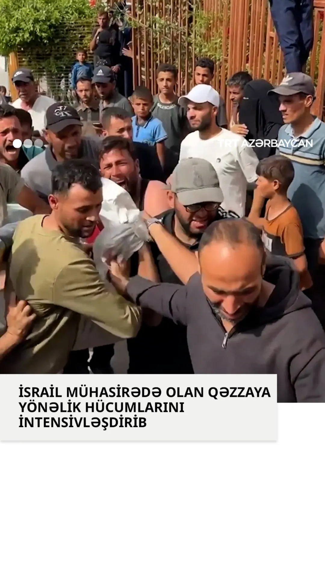 İsrail ordusunun Qəzzada intensivləşən hücumları nəticəsində təxminən 79 fələstinli həlak olub