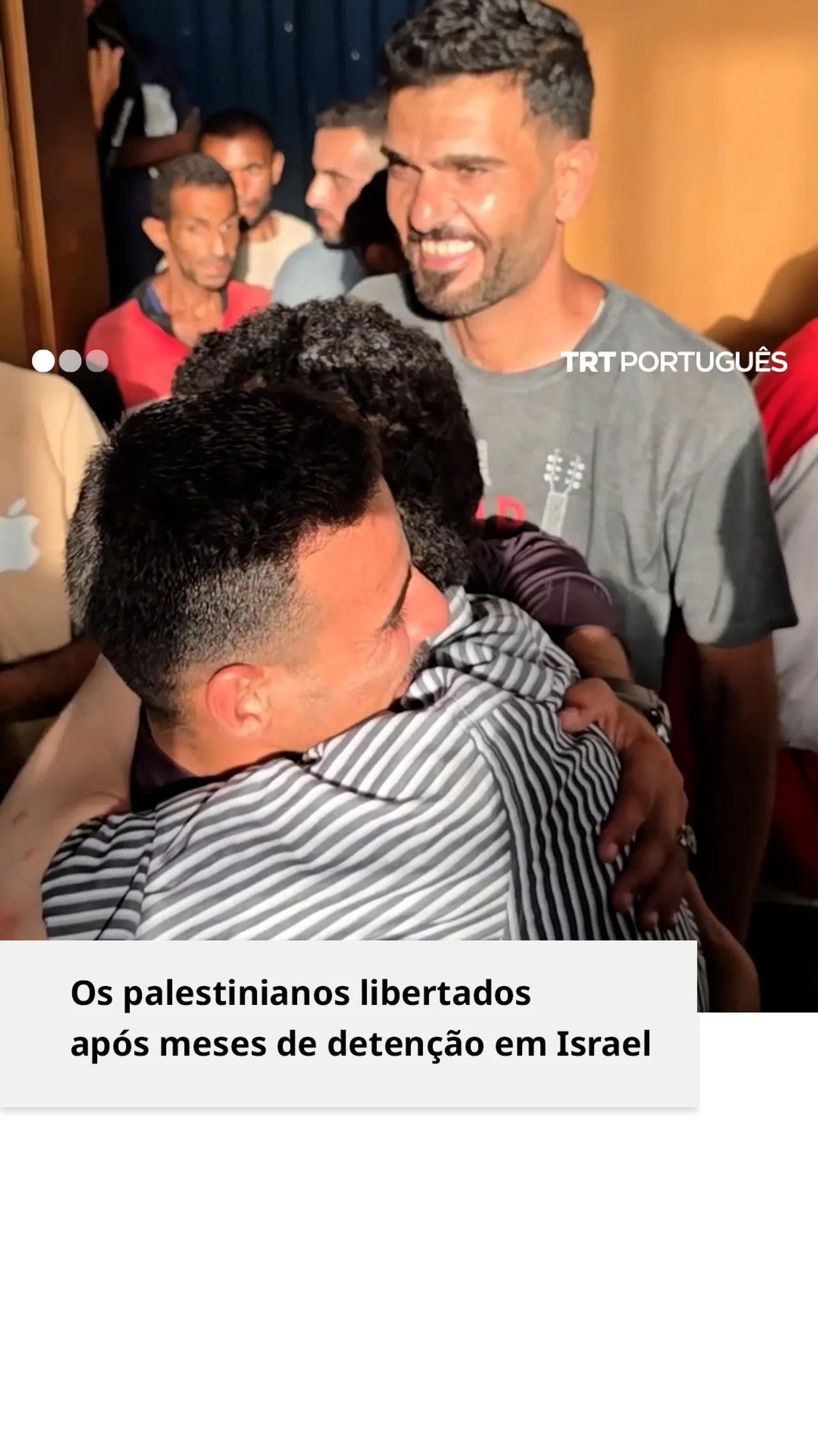 Israel liberta 14 palestinianos detidos em Gaza após meses de detenção