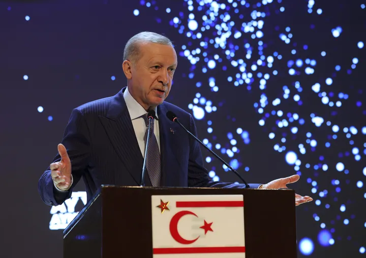 Erdogan: Decades of injustice must end, two-state solution is only path in Cyprus