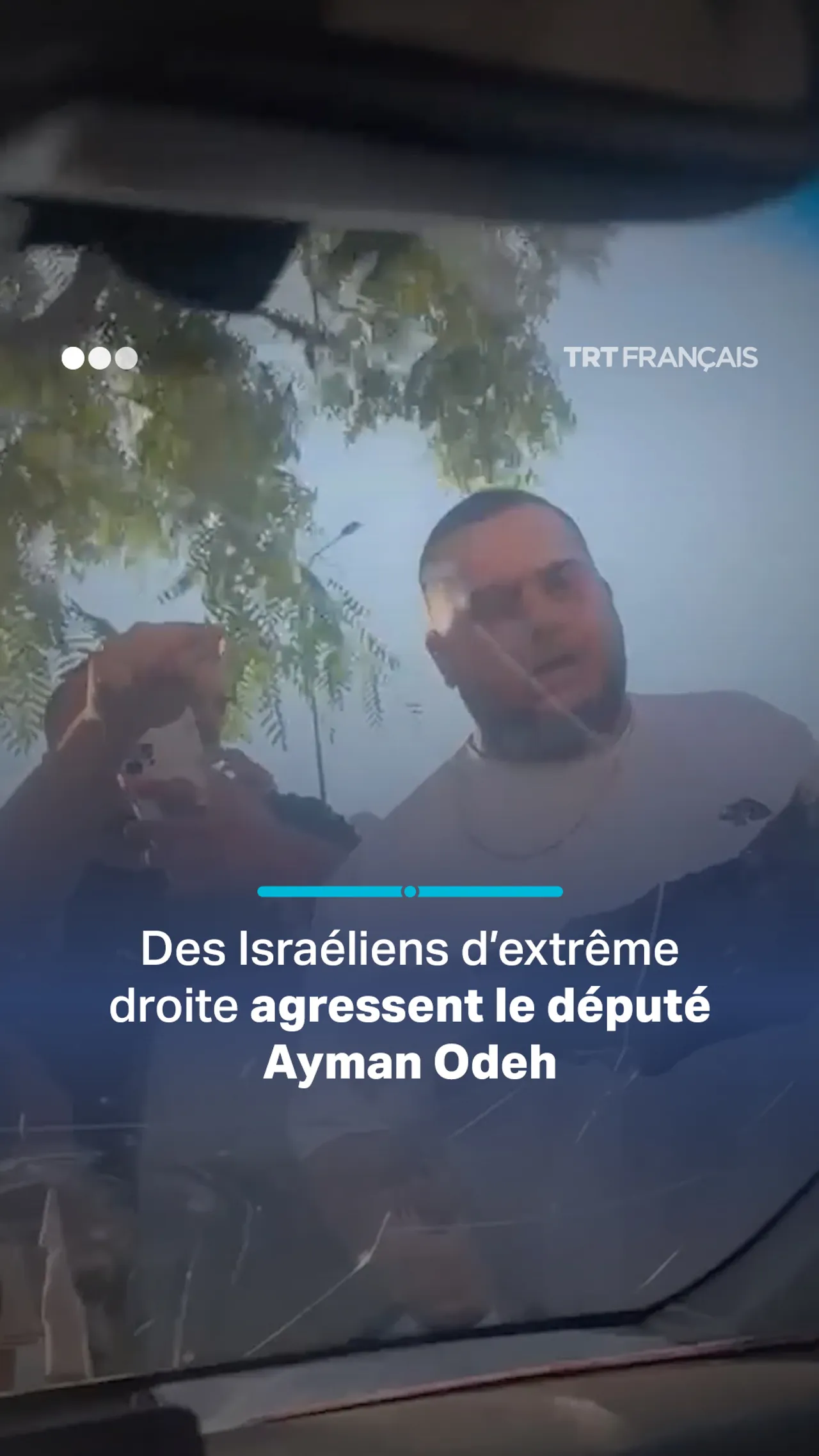 Le député palestino-israélien Ayman Odeh a été pris pour cible par des extrémistes israéliens