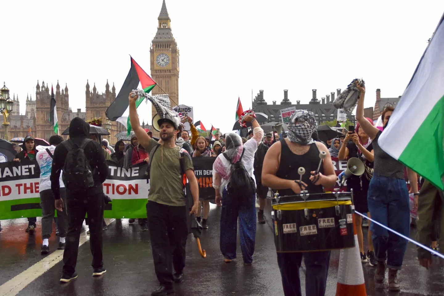 Londinezët dalin përsëri në rrugë për ta mbështetur Palestinën