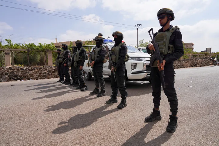 Calm returns to Syria's Sweida as Bedouin fighters withdraw