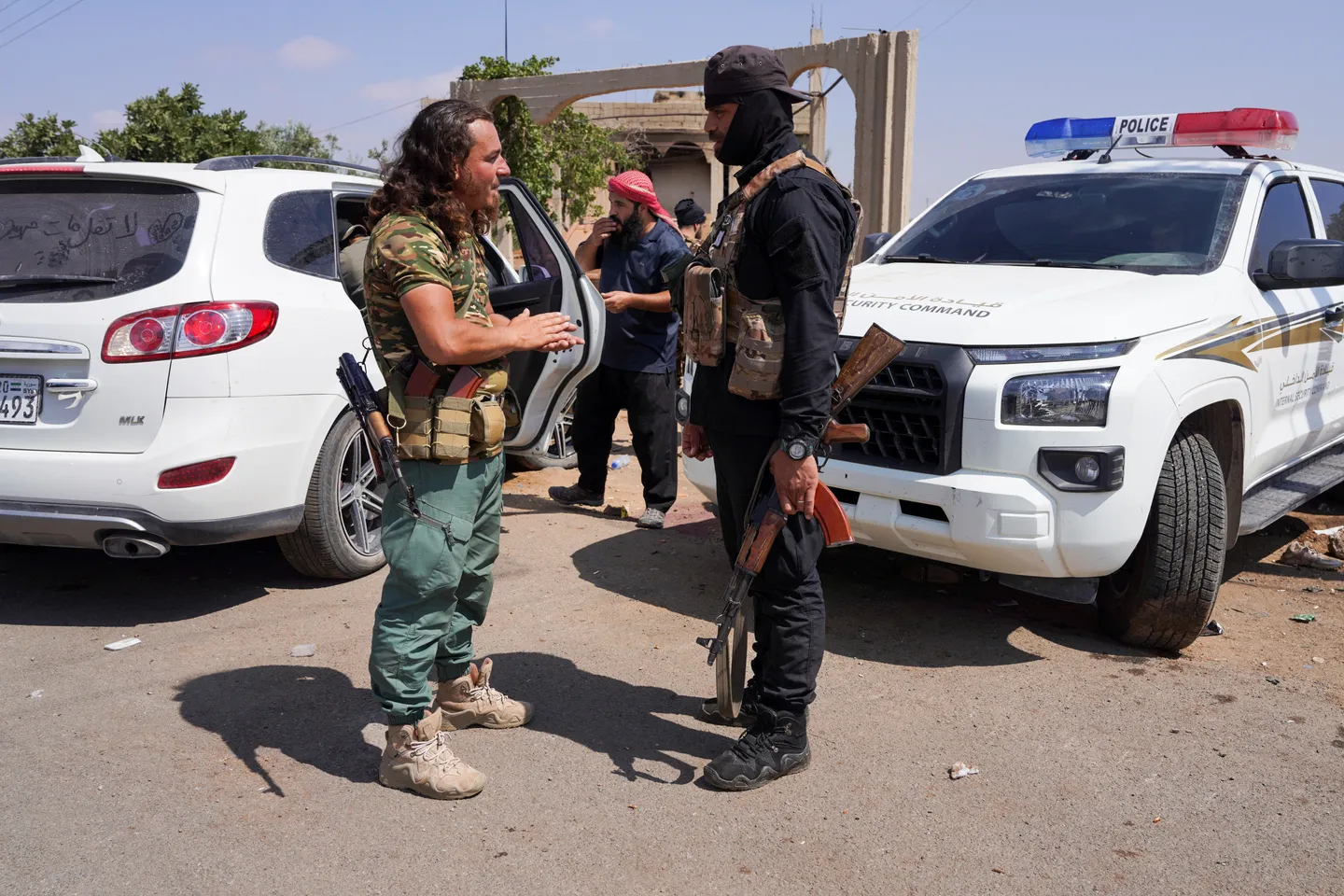 الداخلية السورية: قوى الأمن نجحت في تهيئة الأوضاع وإنفاذ وقف إطلاق النار بالسويداء