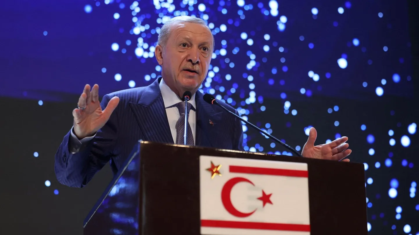Erdogan: Decades of injustice must end, two-state solution is only path in Cyprus