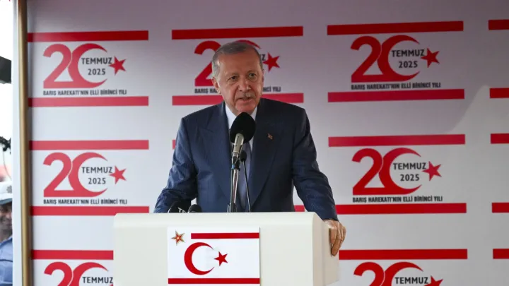 اردوغان: راه‌حل دودولتی تنها گزینه ممکن در قبرس است