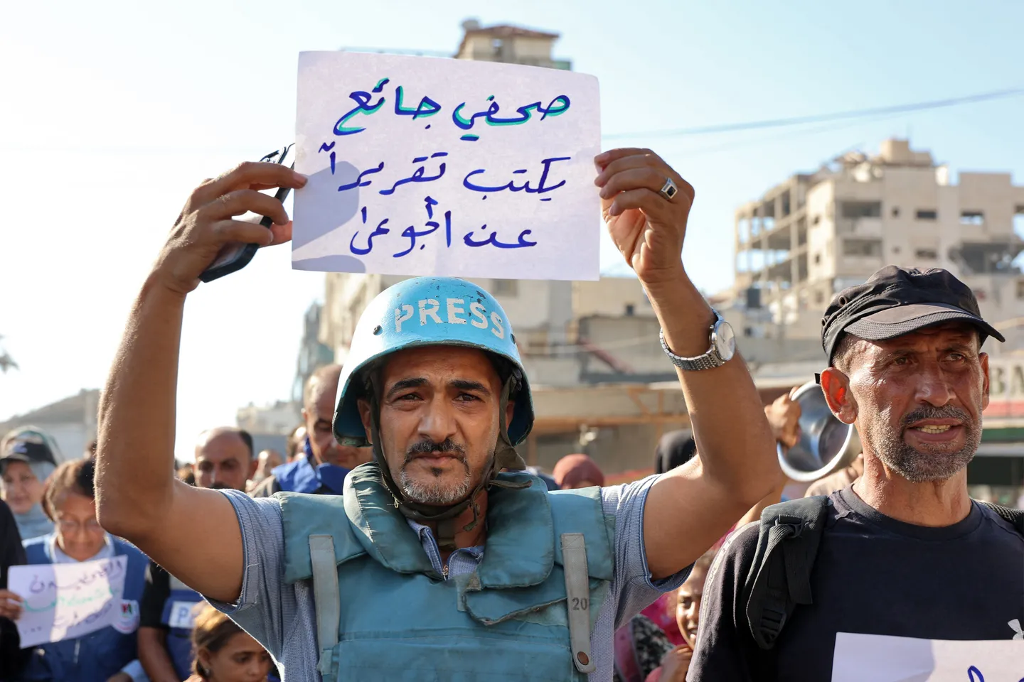 ‘I can’t go on’: Gaza’s starving journalist’s plea stirs global wire agency to step in