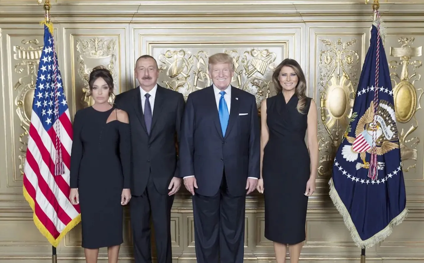 Трамп репостит речь Алиева