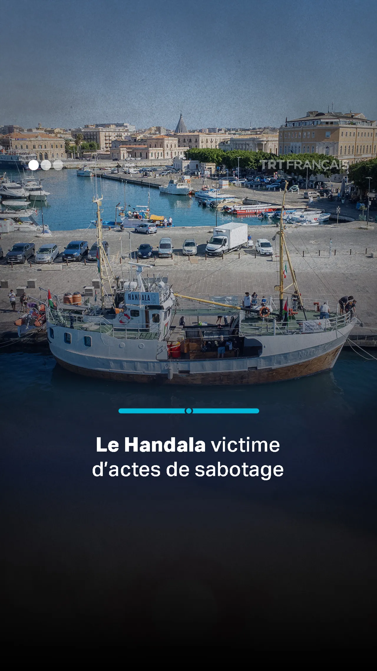 Le Handala victime d’actes de sabotage