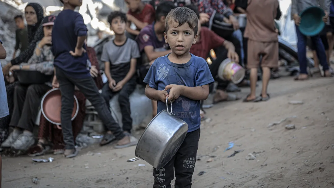 'Basta!': UNICEF emite advertência severa sobre a fome em Gaza devido ao bloqueio de Israel