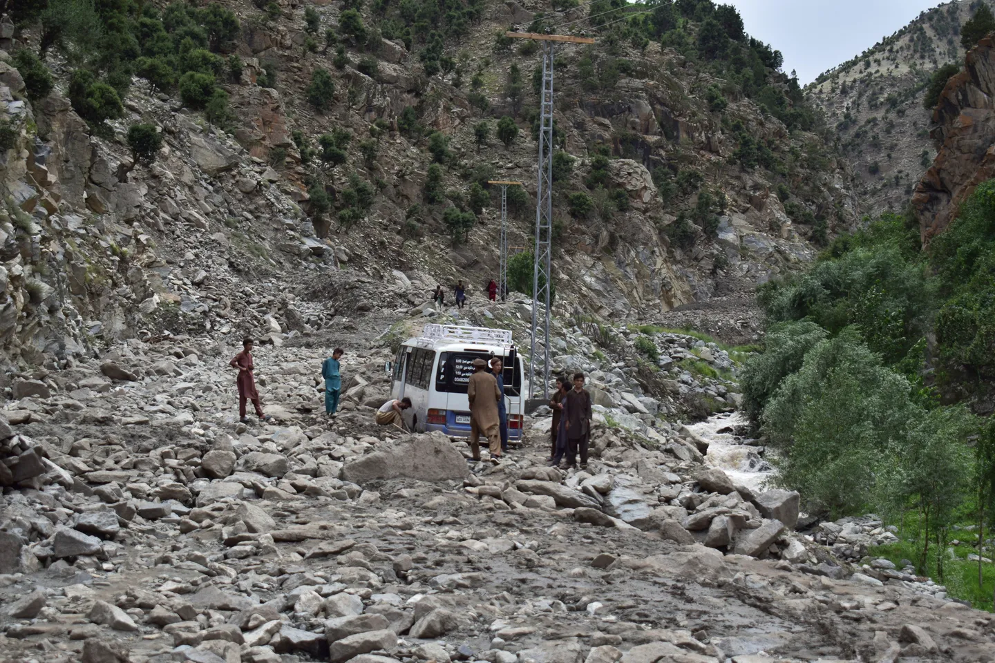 Deadly landslide strikes northern Pakistan killing seven people