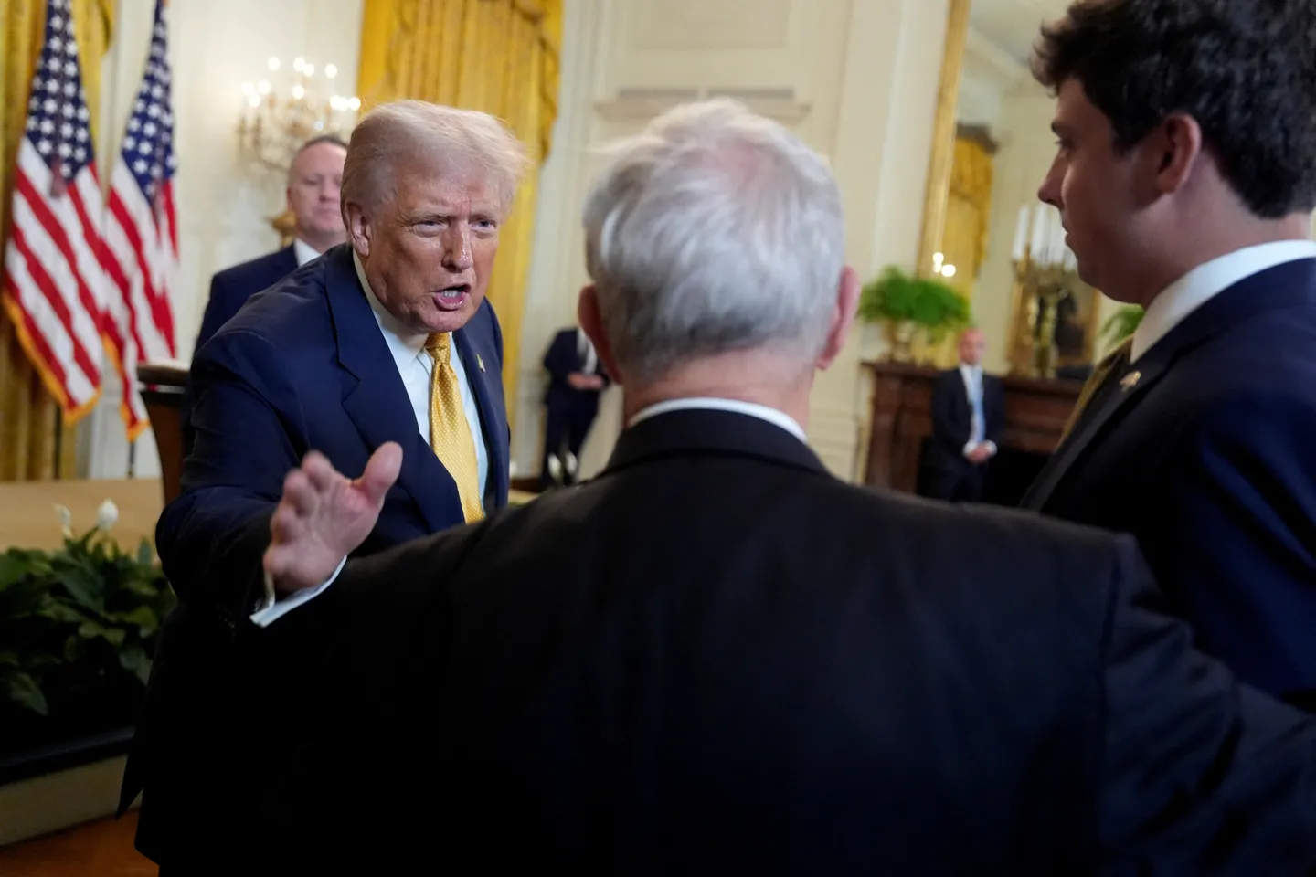 Trump welcomes tech royalty to Rose Garden dinner, but Musk is off the list